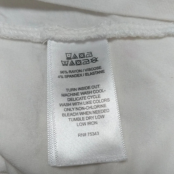 Cynthia Rowley Hearts Long Sleeve Shirt size XL - Picture 6 of 6